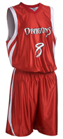 Downtown Men's/Boy's Reversible Basketball Jersey Uniform
