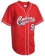 Walk Off Full Button Baseball Jersey